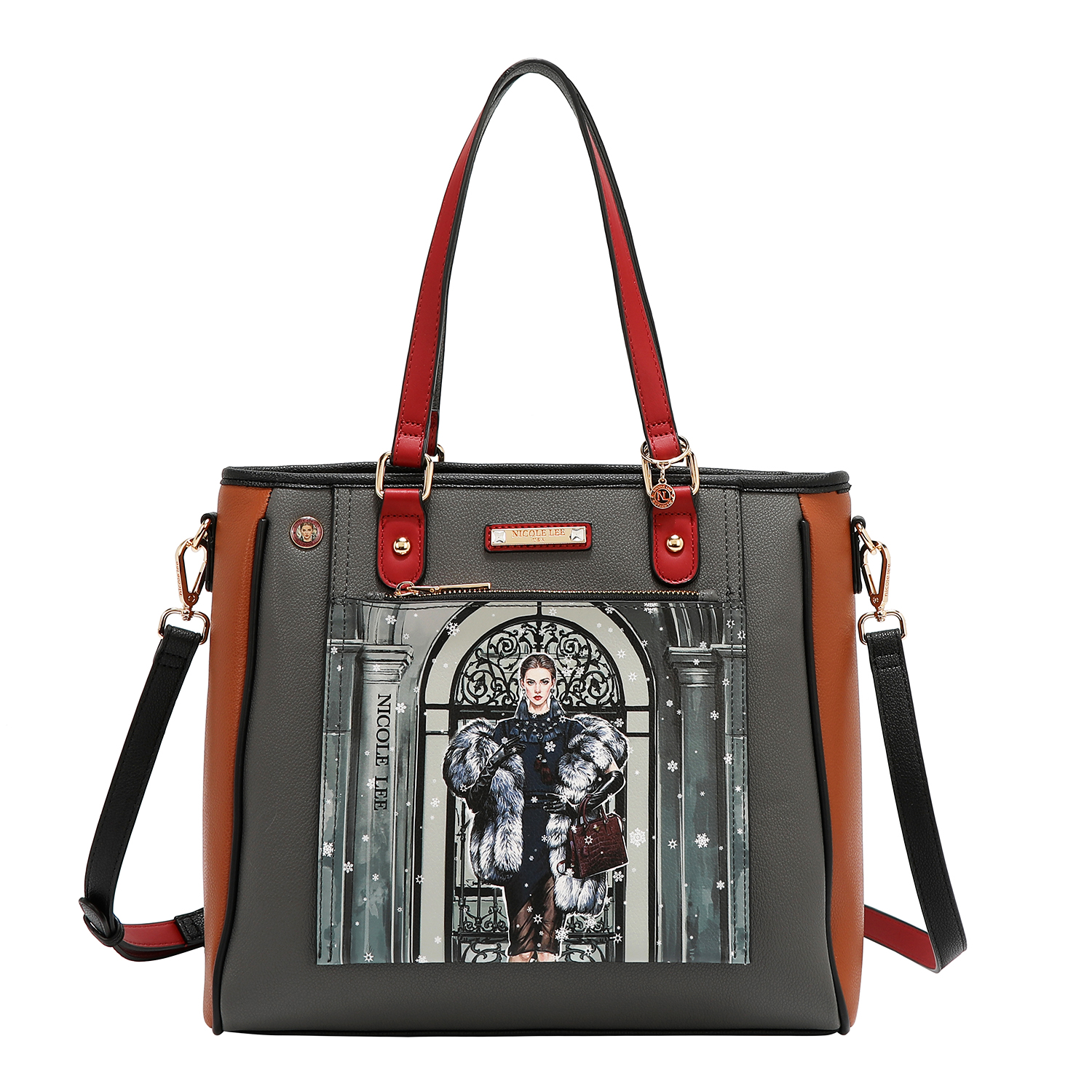 SET17465-MODA SNOWFLAKE-LARGE – STRAP ATTACHED