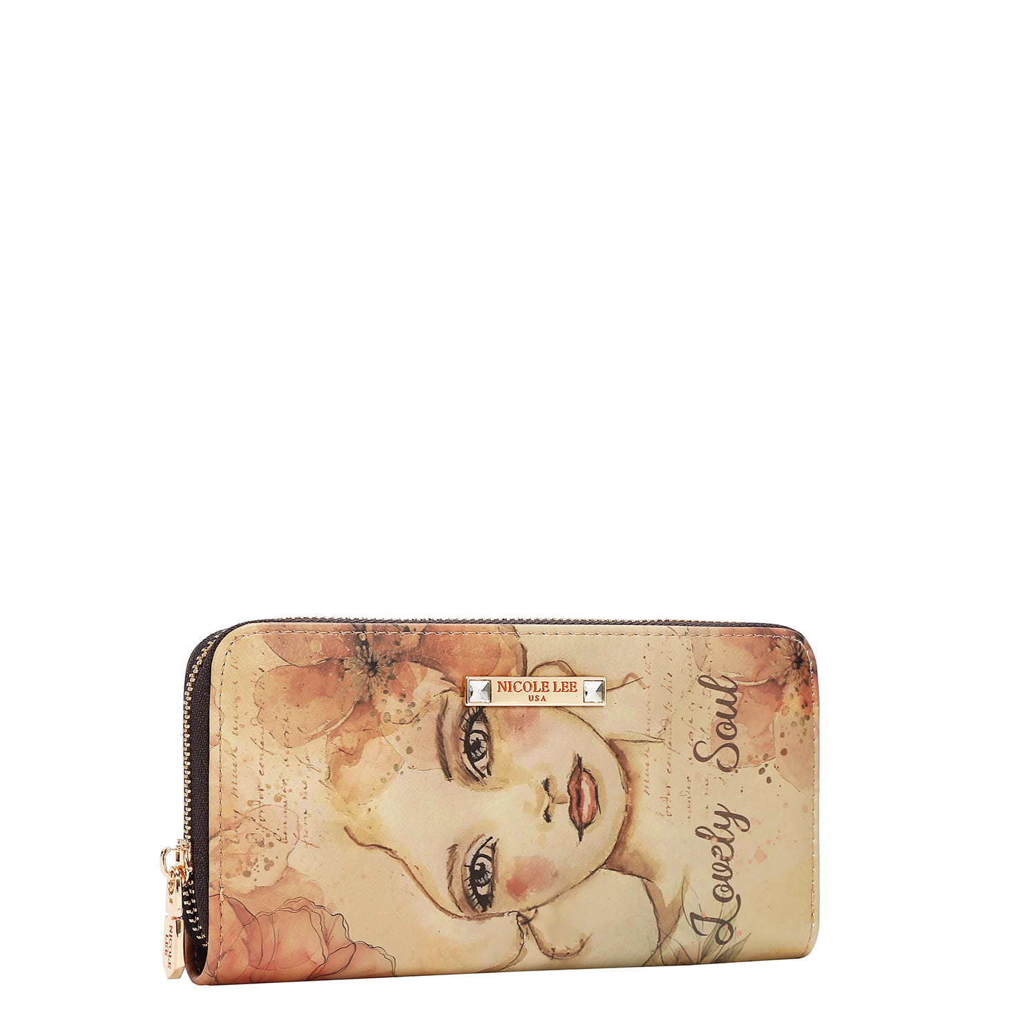 SET17601-REFLECTION OF LOVE-WALLET-FRONT ANGLE