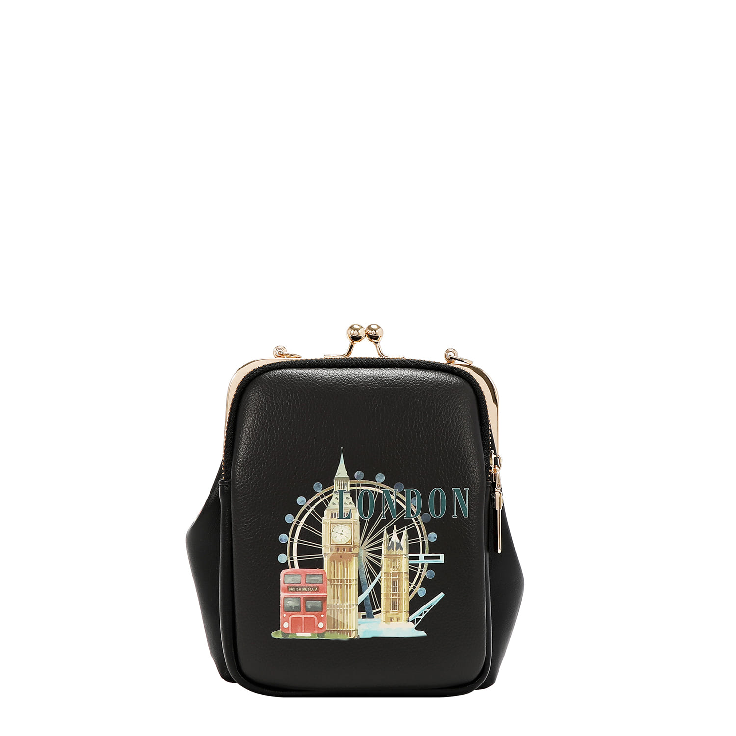 PRT17765-LONDON EYE-BLACK- BACK