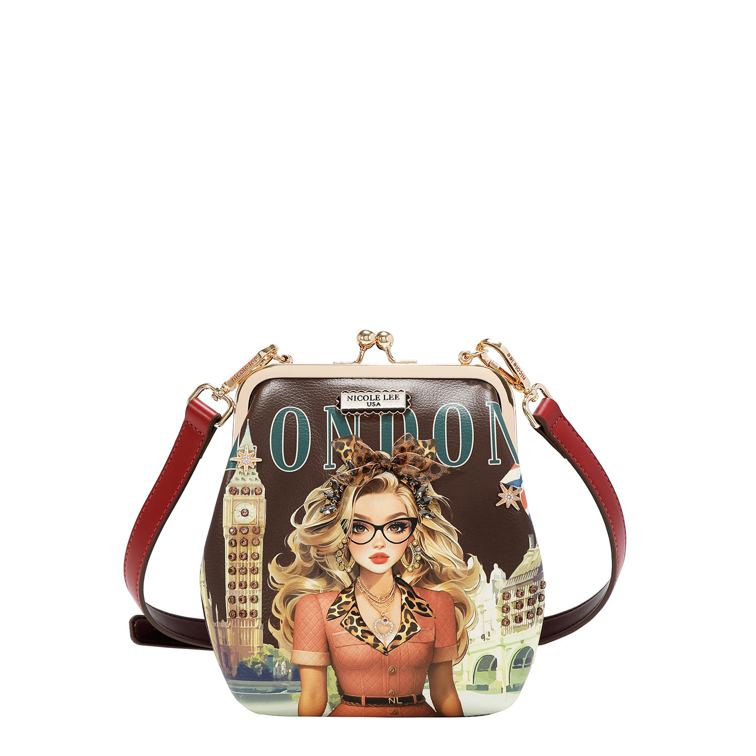 PRT17765-LONDON EYE-BROWN- STRAP ATTACHED